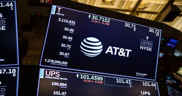 سهم AT&T